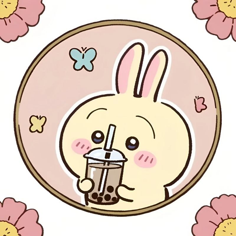 milk tea trà sữa chibi cute 4