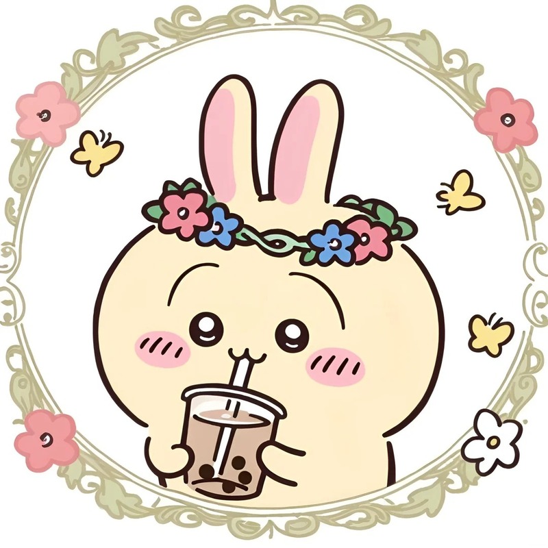 milk tea trà sữa chibi cute 6