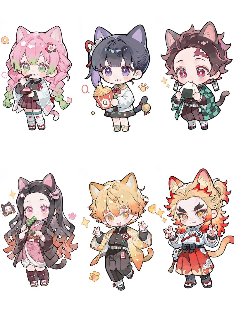 thanh gươm diệt quỷ chibi 15