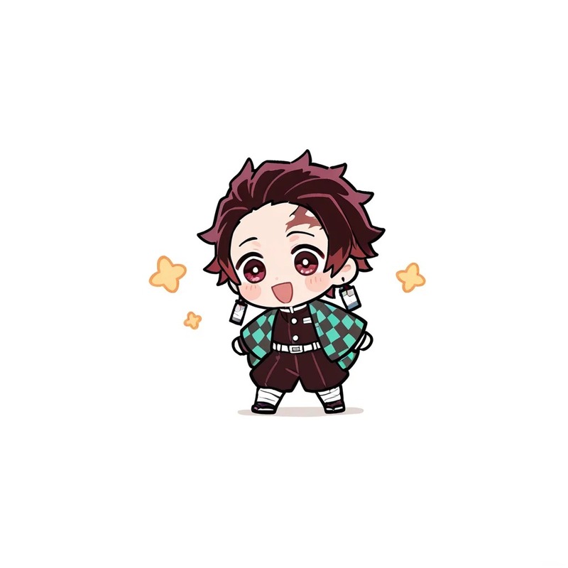 thanh gươm diệt quỷ chibi 17