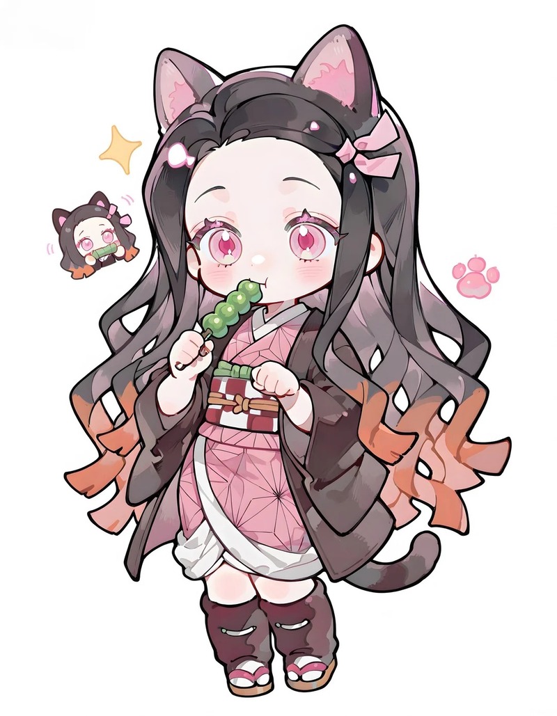 thanh gươm diệt quỷ chibi 22