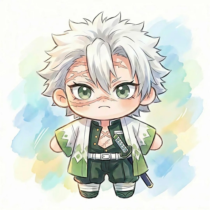 thanh gươm diệt quỷ chibi 25