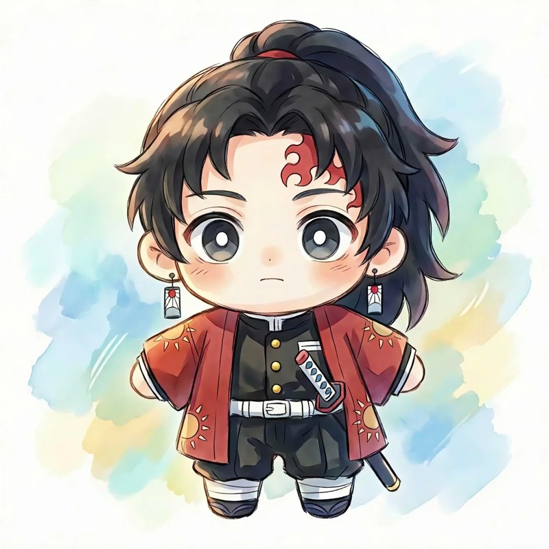 thanh gươm diệt quỷ chibi 28