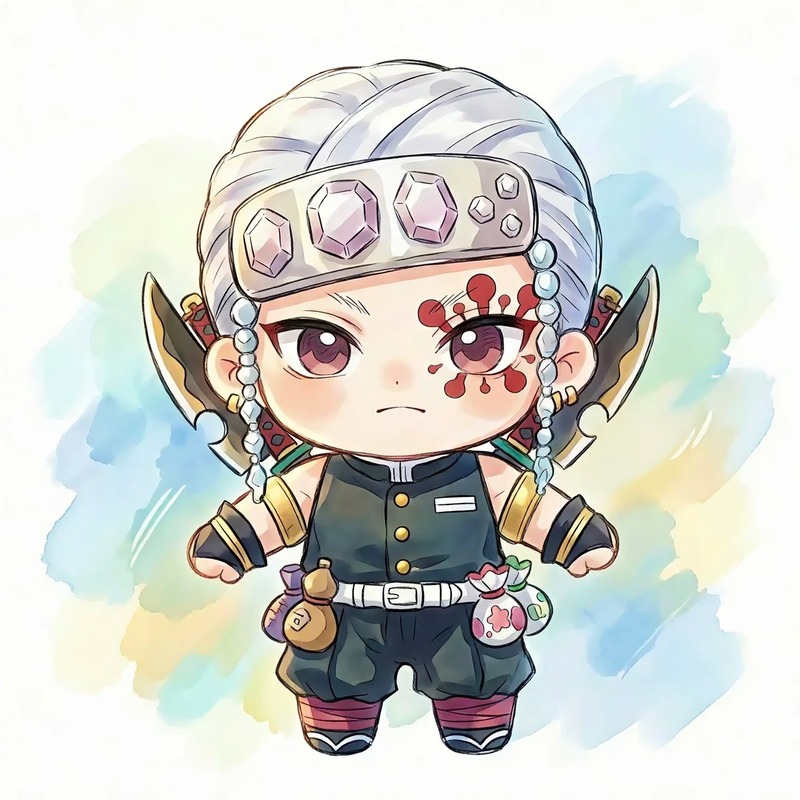 thanh gươm diệt quỷ chibi 33