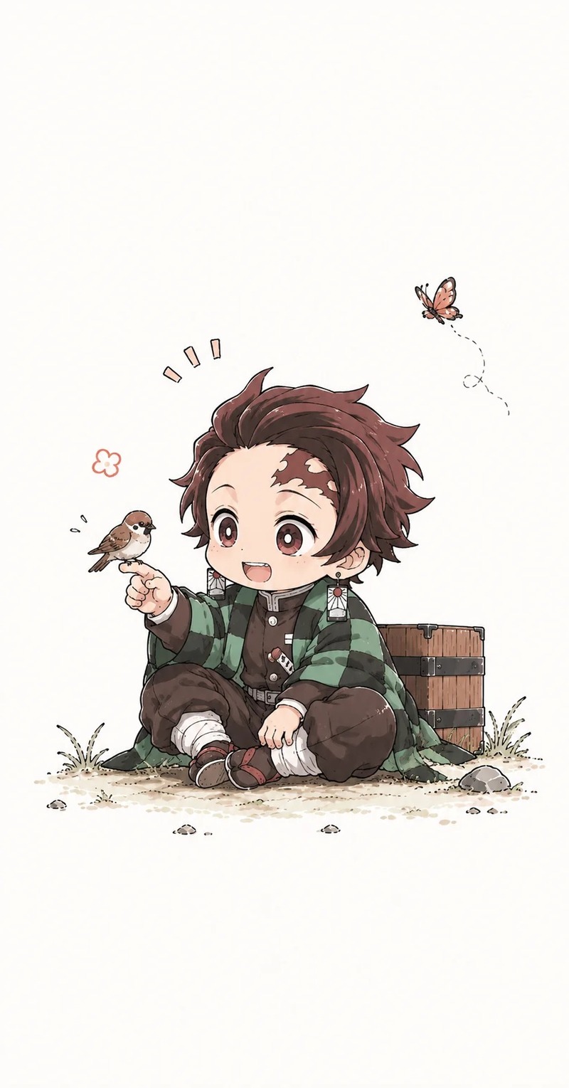 thanh gươm diệt quỷ chibi cute