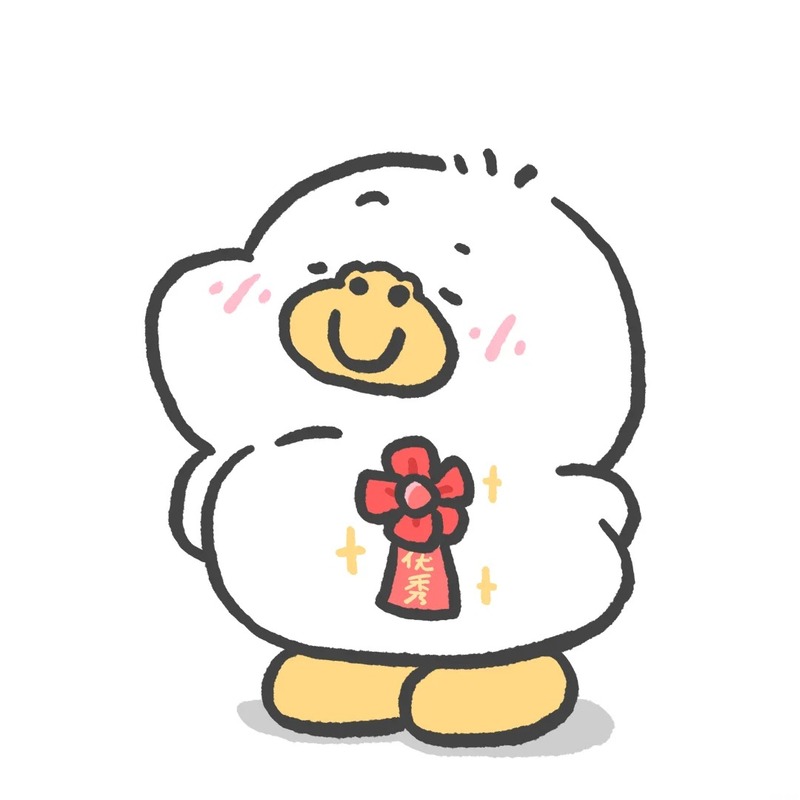 vịt cute chibi 11