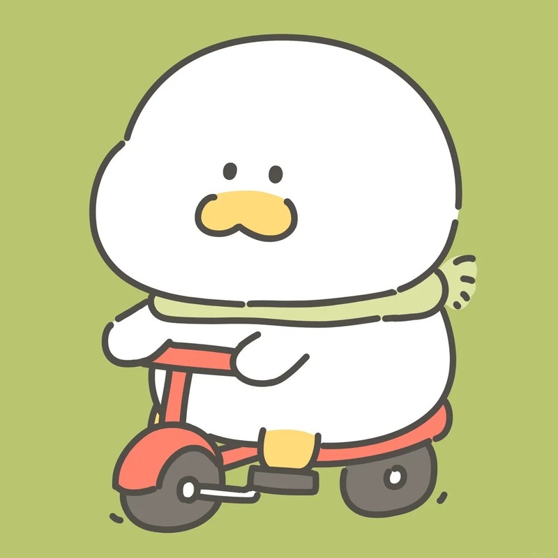 vịt cute chibi 12