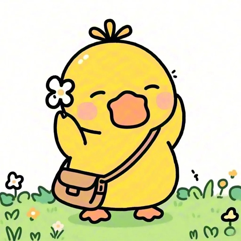 vịt cute chibi 22