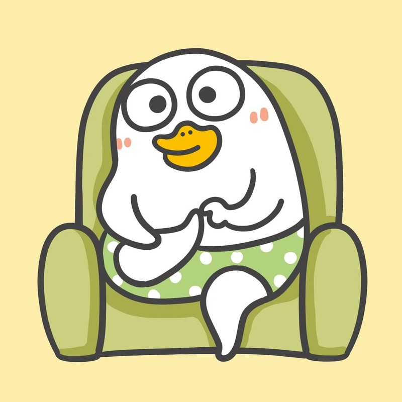 vịt cute chibi 27