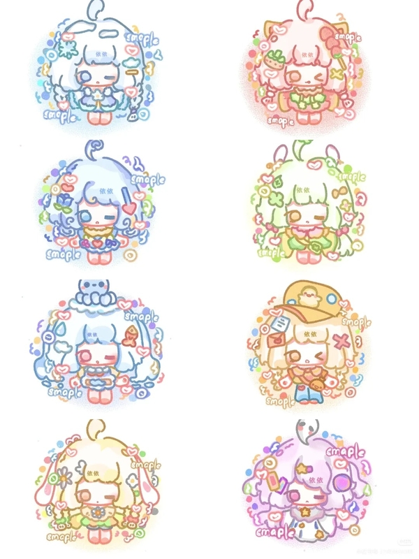 12 cung hoàng đạo anime chibi 1