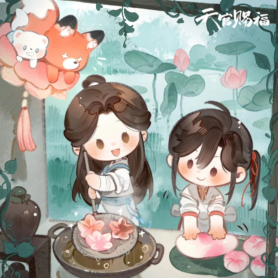 天官ˇ两个可爱的宝贝(♡_𖥦_)_♥_3_风有枝_from rednote web