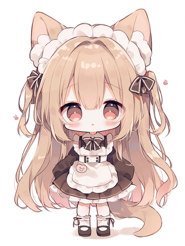 ảnh cô gái chibi 11