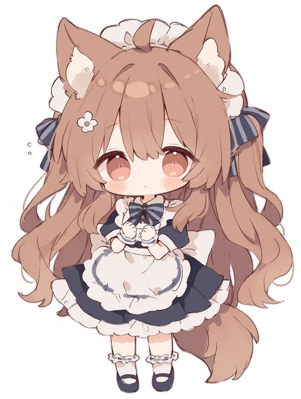 ảnh cô gái chibi 14