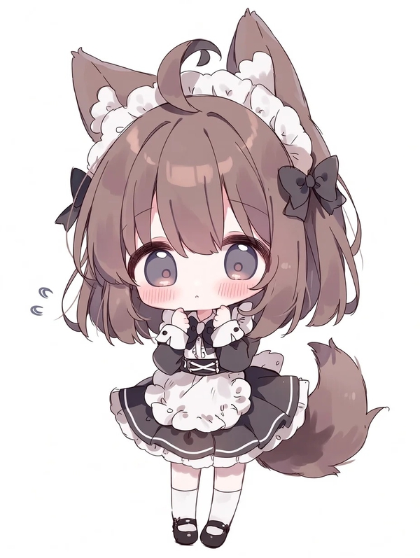 ảnh cô gái chibi 16