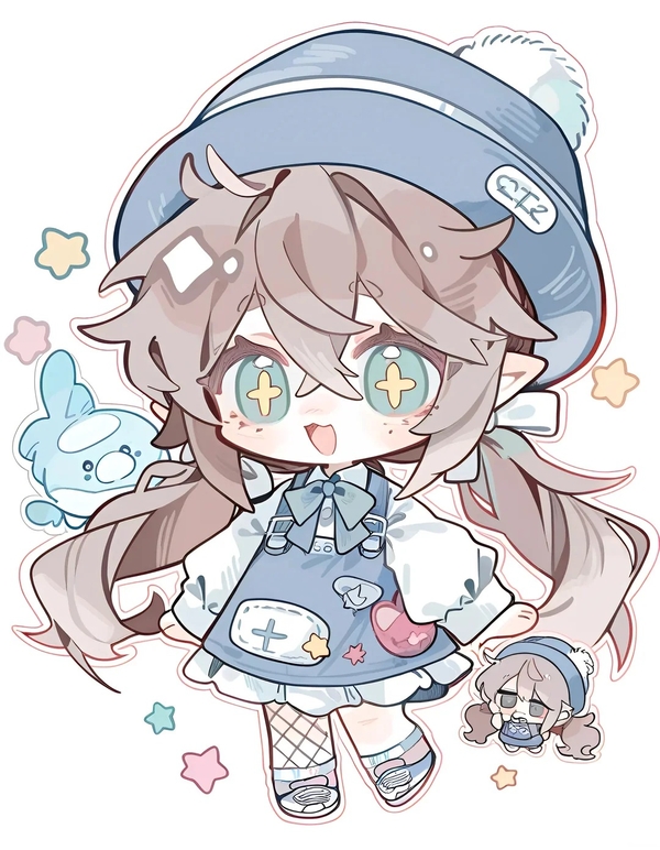 ảnh cô gái chibi 18