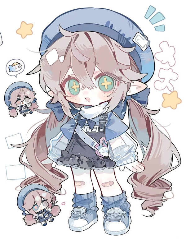 ảnh cô gái chibi 19