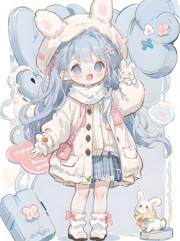 ảnh cô gái chibi 22