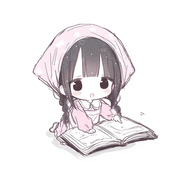 ảnh cô gái chibi 24