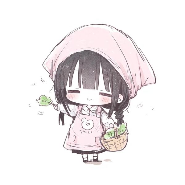 ảnh cô gái chibi 25