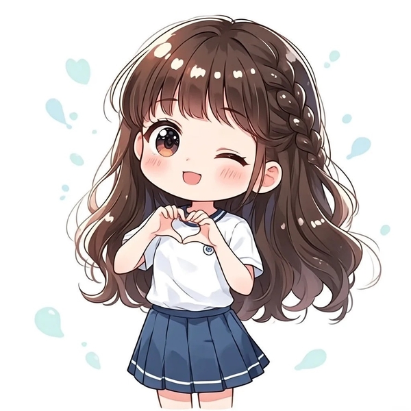 ảnh cô gái chibi 28