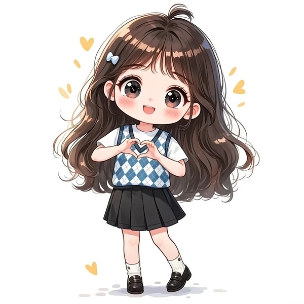 ảnh cô gái chibi 30