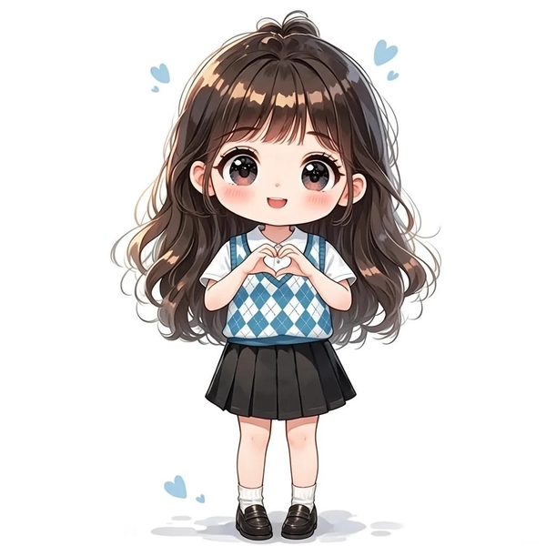 ảnh cô gái chibi 31