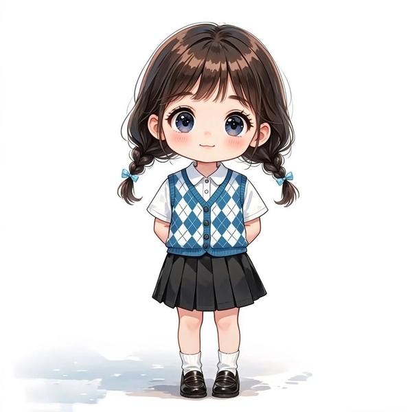 ảnh cô gái chibi 33