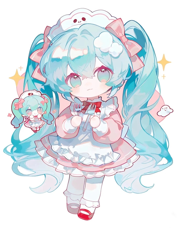 ảnh cô gái chibi 36
