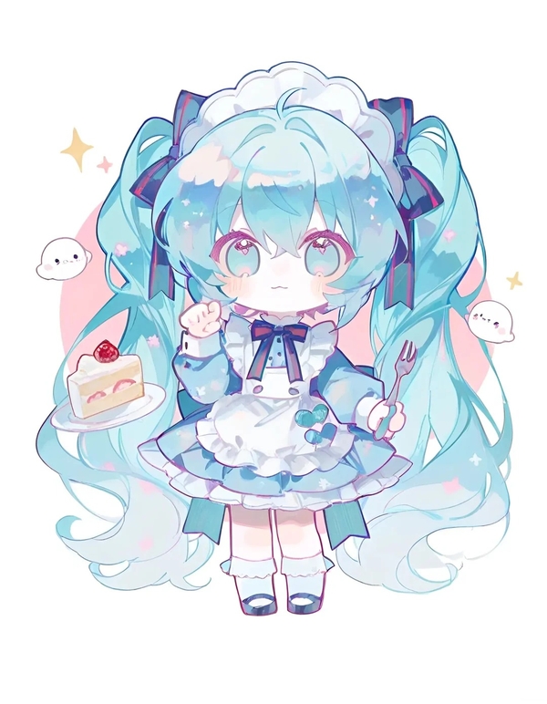 ảnh cô gái chibi 38
