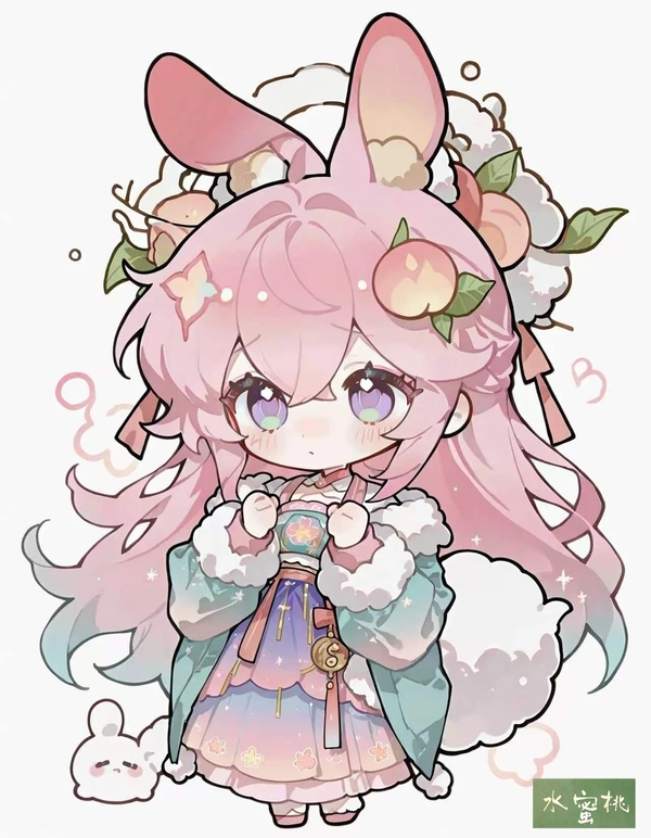 ảnh cô gái chibi 4