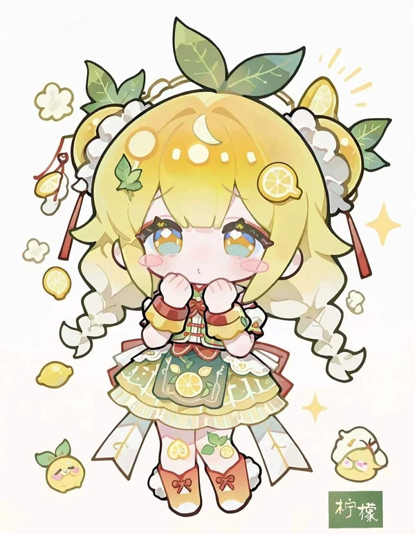 ảnh cô gái chibi 5