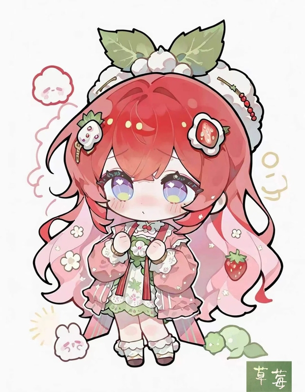 ảnh cô gái chibi 6