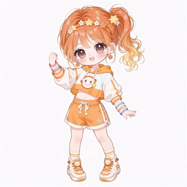 ảnh cô gái chibi 7