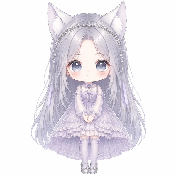 ảnh cô gái chibi 9