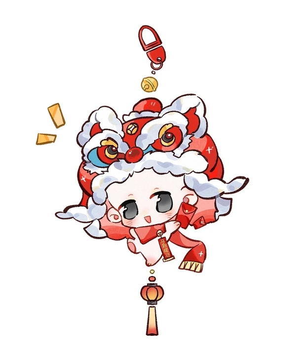ảnh tết chibi 1