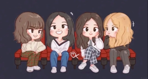 blackpink chibi 1