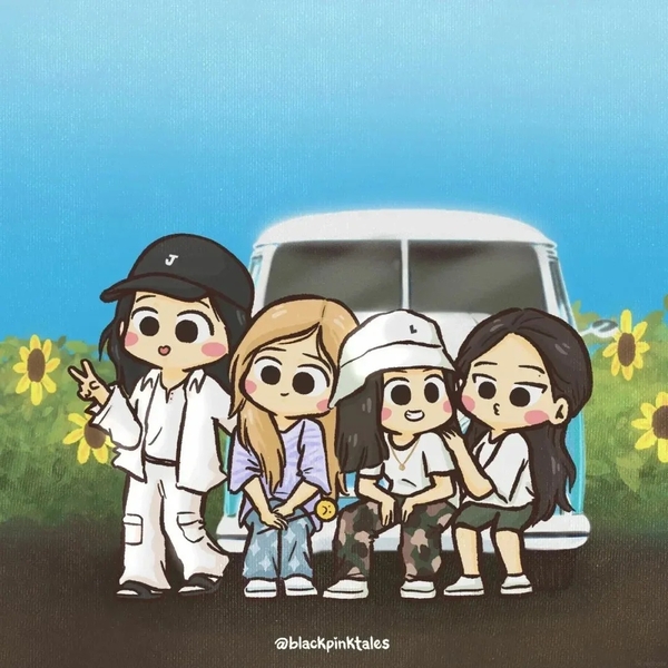 blackpink chibi 14