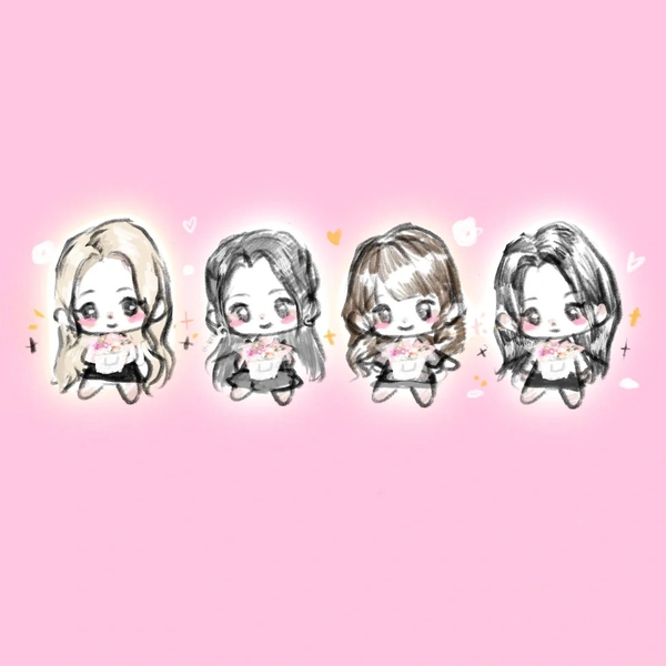 blackpink chibi 29