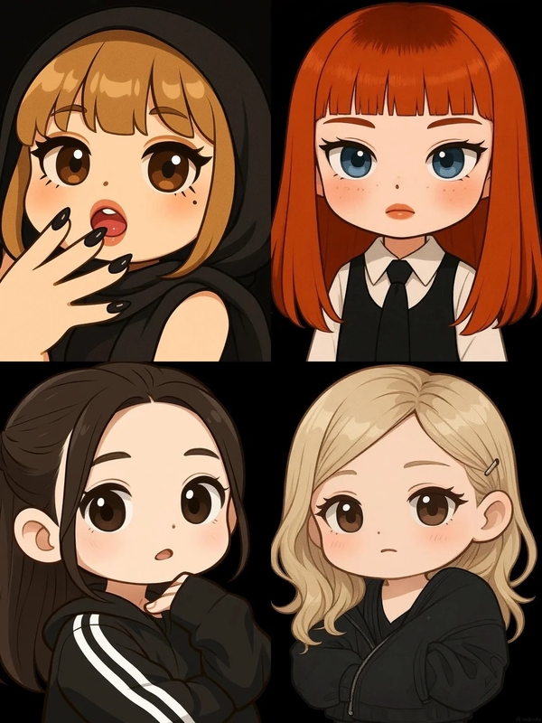 blackpink chibi 34