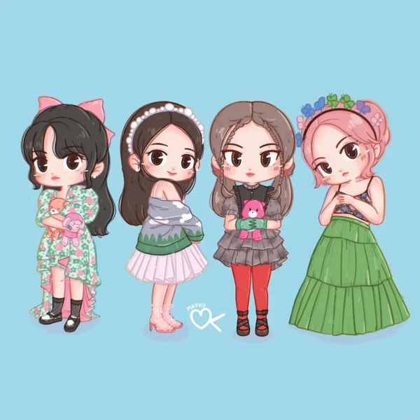 blackpink chibi 6