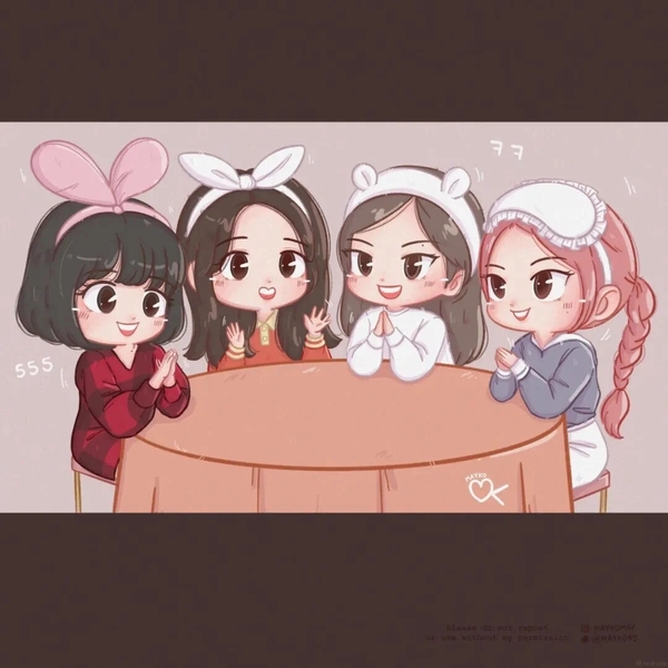 blackpink chibi 8