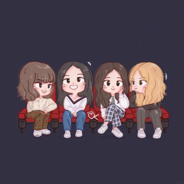 blackpink chibi 9