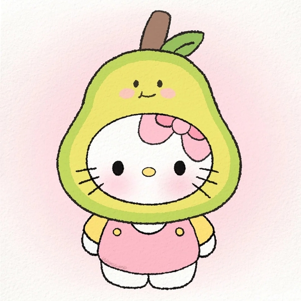 bơ cute chibi 11