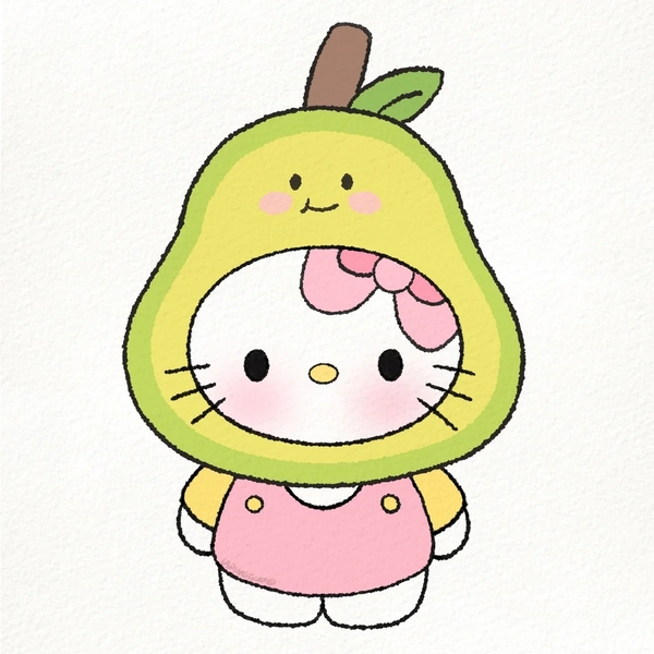 bơ cute chibi 12