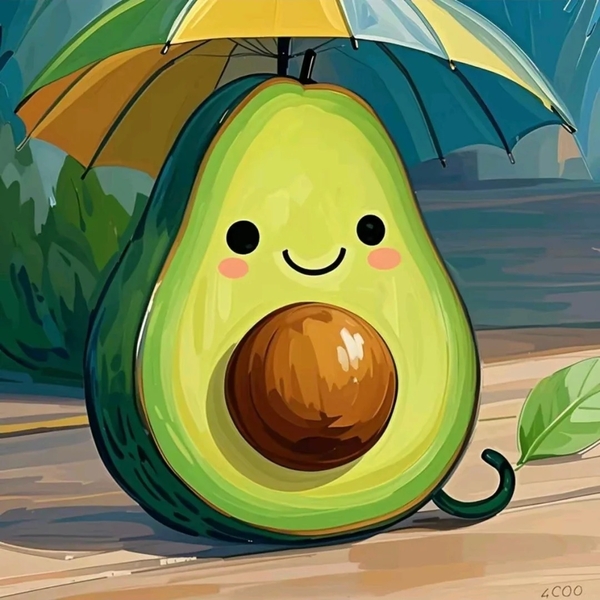 bơ cute chibi 14