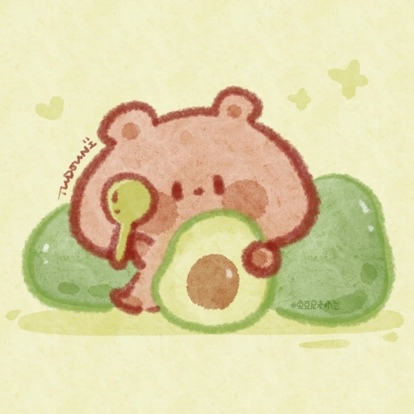 bơ cute chibi 17