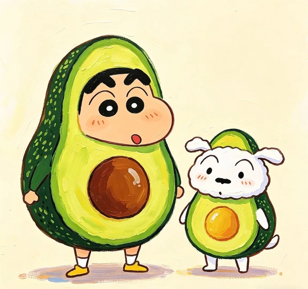 bơ cute chibi 18