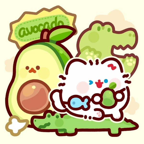 bơ cute chibi 5
