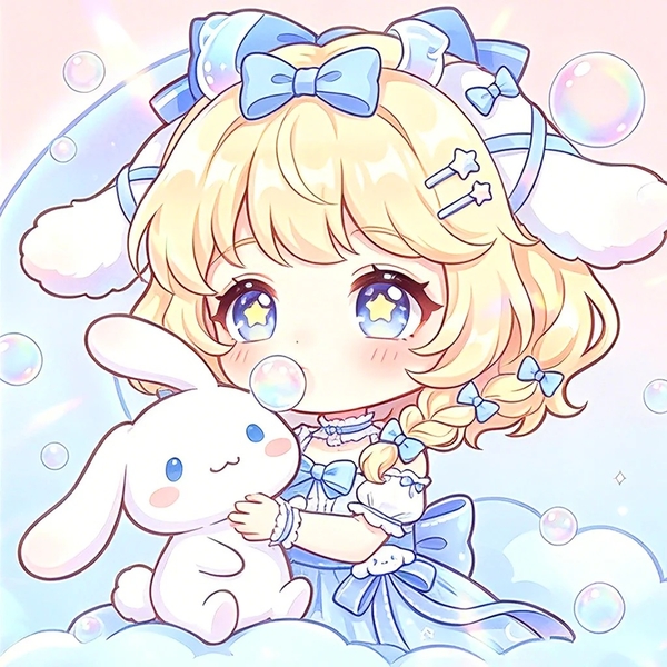 chibi cinnamoroll anime girl 21