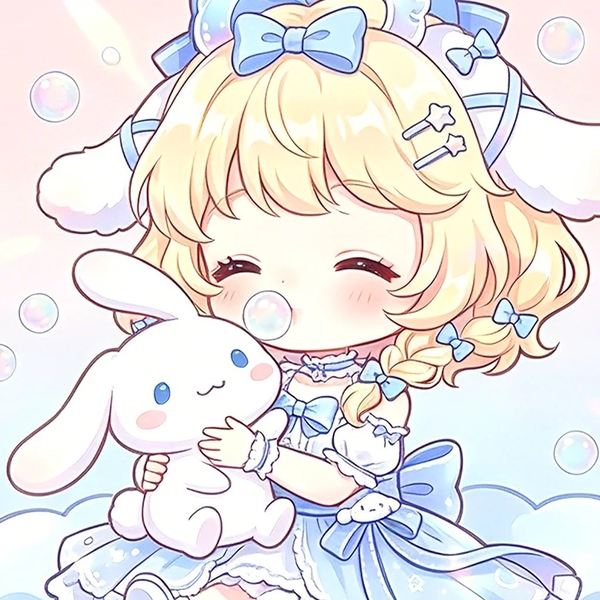 chibi cinnamoroll anime girl 22